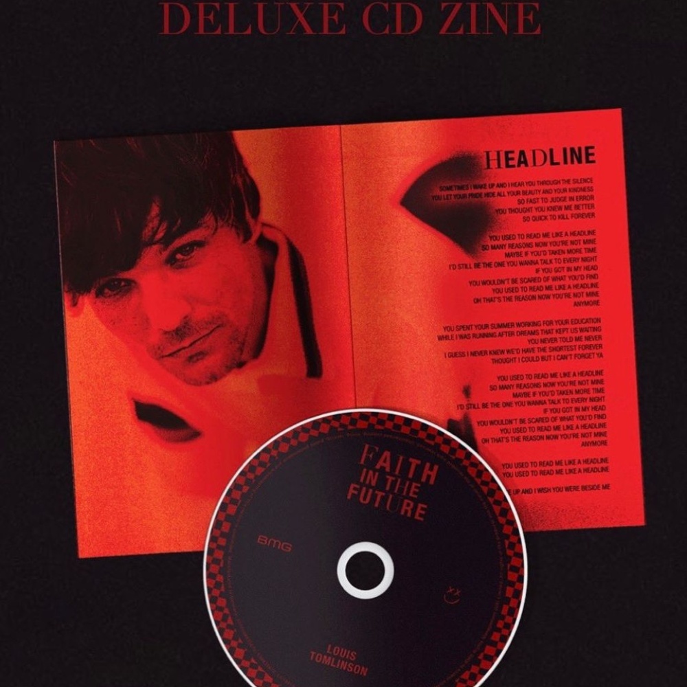 Faith in the Future Cd Zine (exclusive )